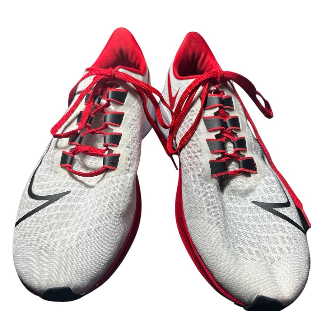 Nike Zoom Pegasus 37 Georgia Bulldogs White Red Running‎ Shoes Size 12